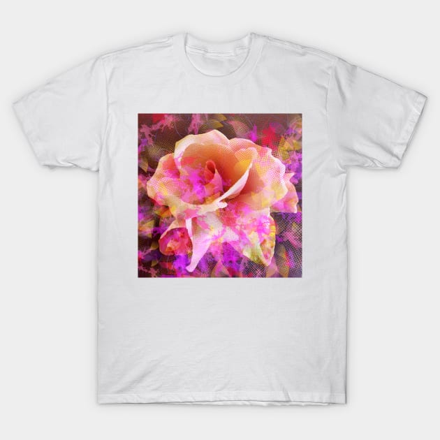 Rose Abstract T-Shirt by DANAROPER